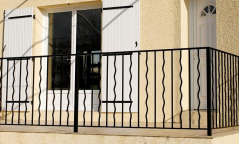 Balcon en fer forgé Aurore