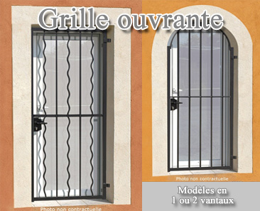 Grille ouvrante