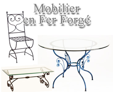 Mobilier en Fer Forgé