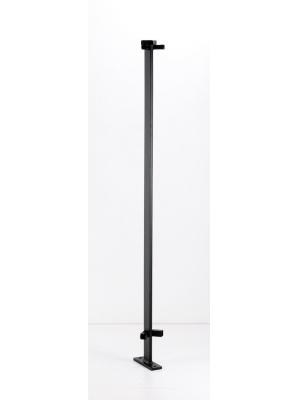 Poteau d'angle pour garde corps