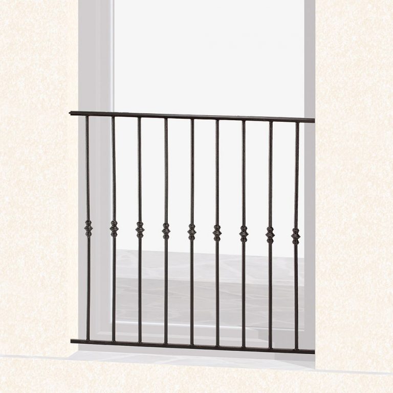 Fenêtre De Grange En Fer Forgé Style Antique - 55 Cm - Grise - Aubaho