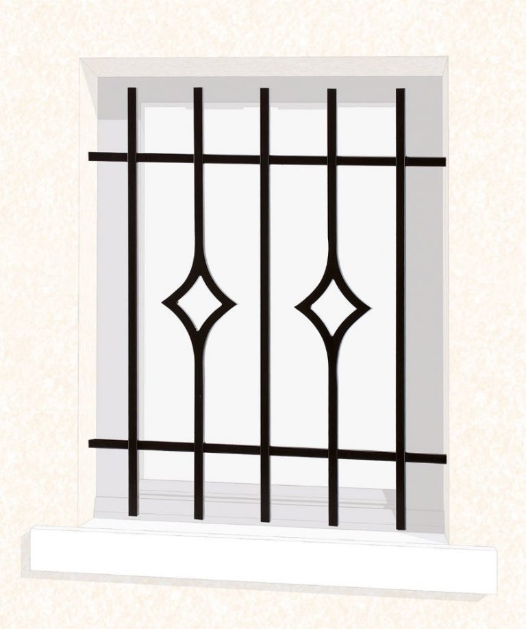 Barre d’appui de fenêtre en fer Lydie LeFerronnier