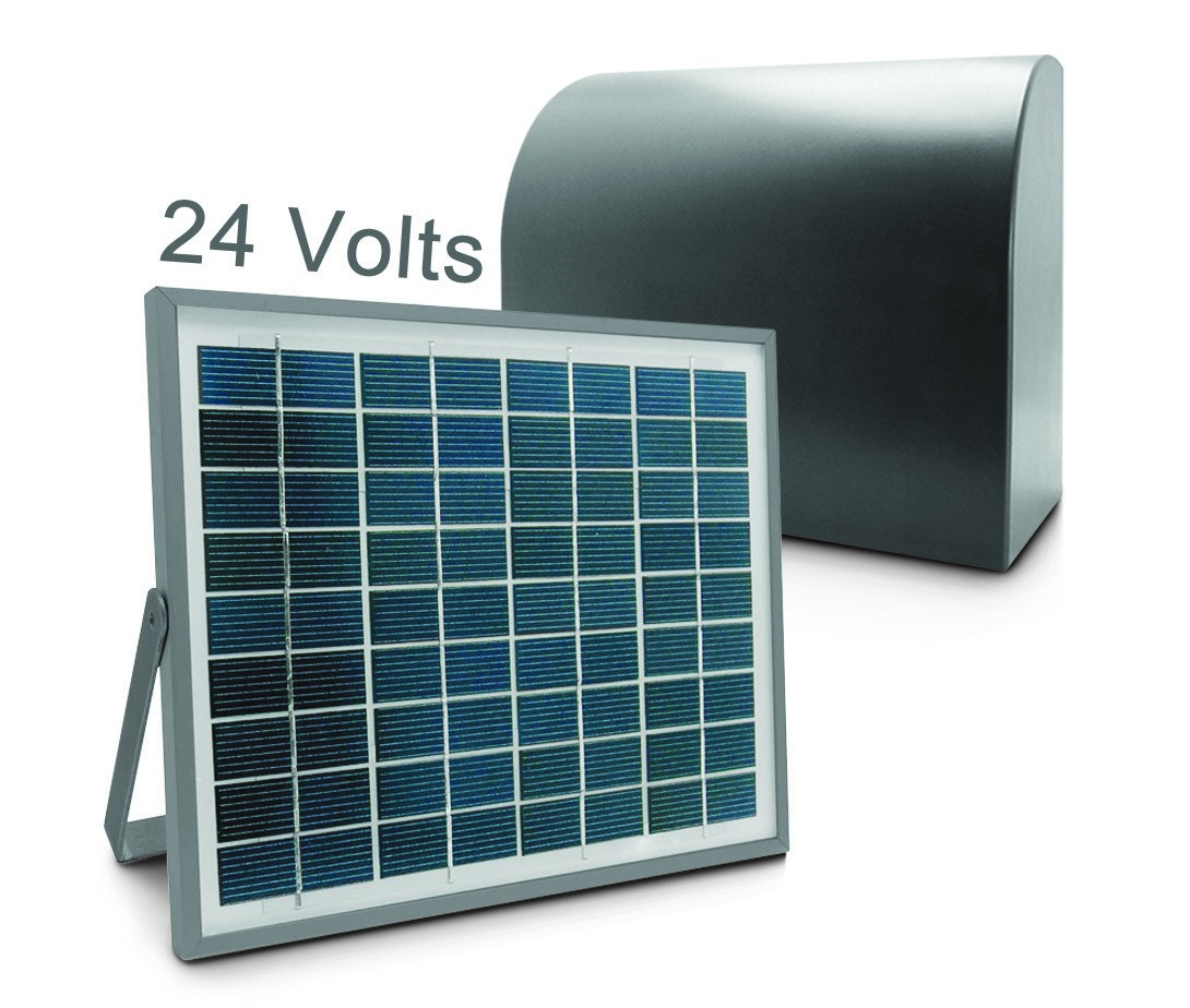 Alimentation solaire pour automatisme de portail 24V