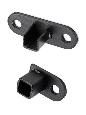 Platines amovibles pour garde corps (Lot de 2 hautes + 2 basses)