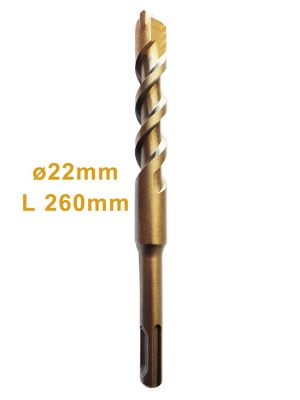 Forêt ø22mm Longueur 260mm