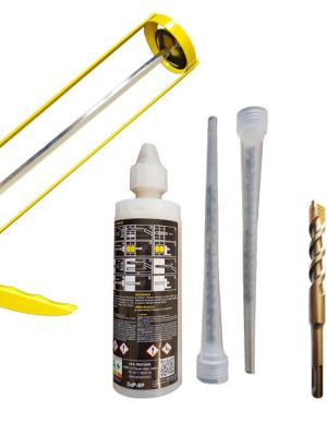 Pack pour platines à visser dans support creux (4 trous)