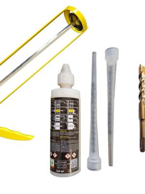 Pack pour platines à visser dans support plein (4 trous)