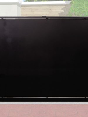 Portail coulissant en fer forgé coulissant Poline