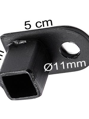 Platine de fixation pour grille de clôture (Lot de 4)