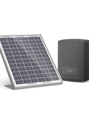 Avidsen - Kit d'Alimentation solaire pour automatisme de portail 12/24V