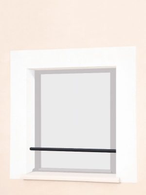 Barre d'appui de fenêtre en fer forgé Arron