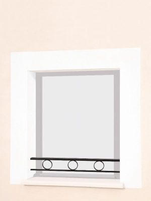 Barre d'appui de fenêtre en fer forgé Bonny