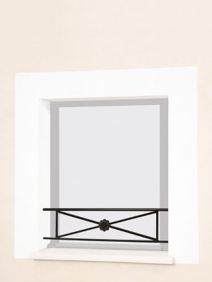 Barre d'appui de fenêtre en fer forgé Noémie