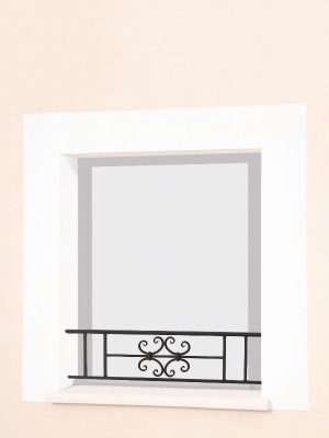 Barre d'appui de fenêtre en fer forgé Valérie