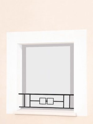 Barre d'appui de fenêtre en fer forgé Volny