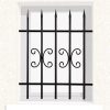 Grille de fenêtre en fer forgé Adrienne