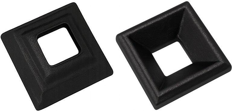Cache scellement pour carré de 14mm (Lot de 4)